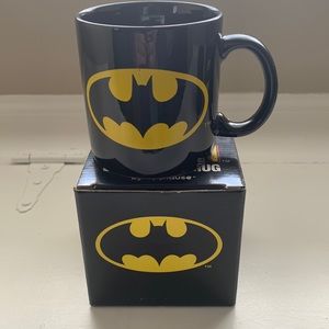 Vintage NIB Batman Logo Mug By Applause